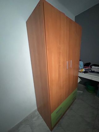 Armario 2 puertas y 2 cajones