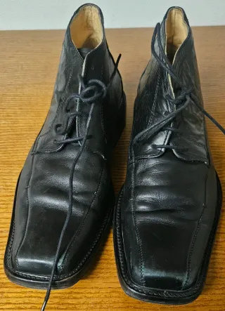 Scarpe uomo eleganti vero cuoio tg.42