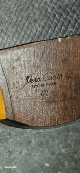 Scarpe uomo eleganti vero cuoio tg.42