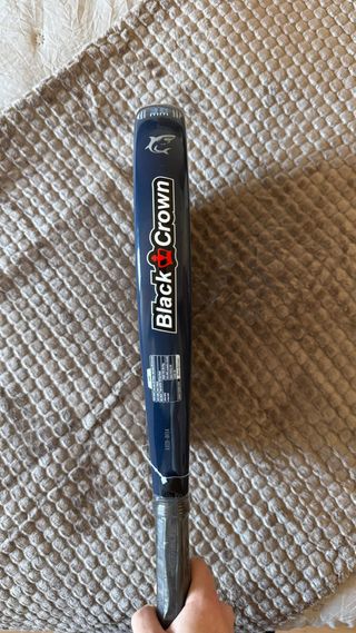 Pala de pádel Black Crown Shark nueva!