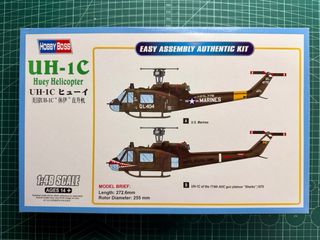 Maqueta Hobby Boss UH-1C Huey Helicoptero 1:48