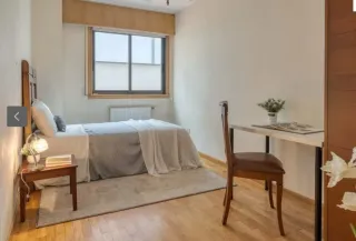 Silla madera/piel individual