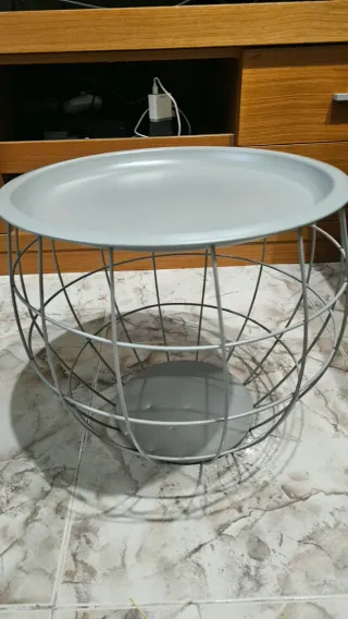 Set 3 Tavoli da Centro Grigi