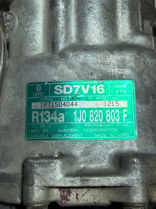 Compresor A/A Audi A3 1999 SD7V16