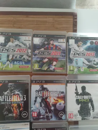 Consegna di giochi PS3: PES, Battlefield, Call of Duty