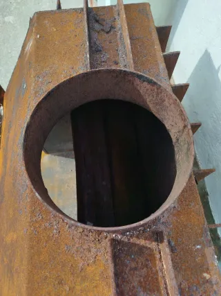 Chimenea hierro 80x60x50 para revestir