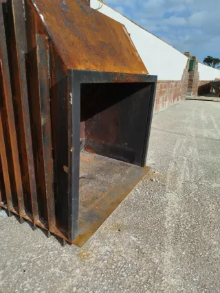 Chimenea hierro 80x60x50 para revestir