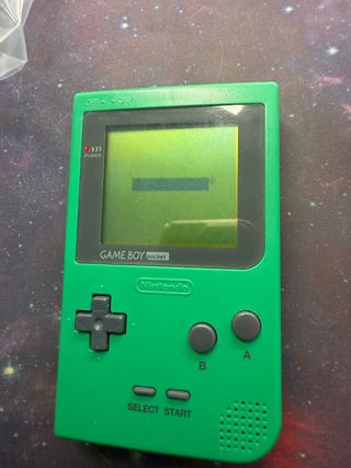 Nintendo Game Boy Pocket Verde.