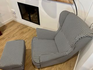 Sillón orejero IKEA STRANDMON