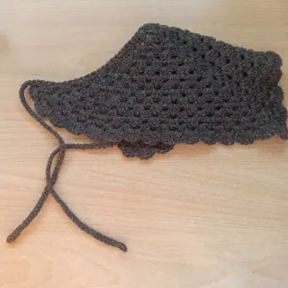 Bandana para mujer, tejida a mano