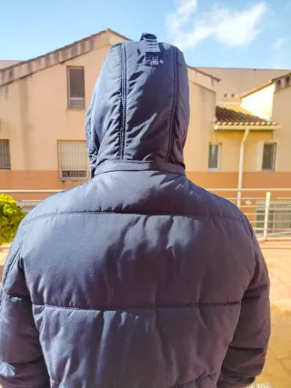 Chaquetón 3/4 Zara Azul