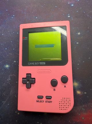 Nintendo Game Boy Pocket Rosa