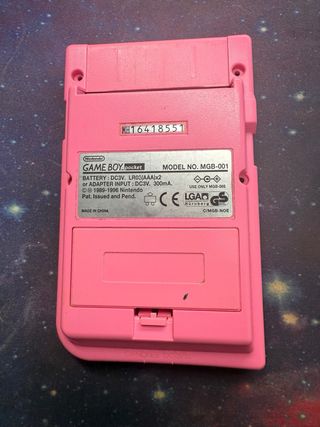 Nintendo Game Boy Pocket Rosa