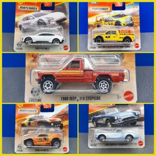 Matchbox 1:64 modelli assortiti