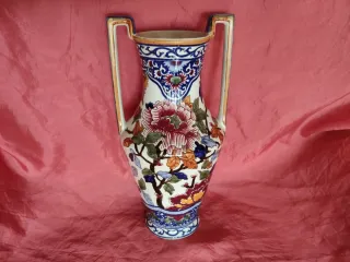 Jarrón Gien Amphora Vintage. Para regalo