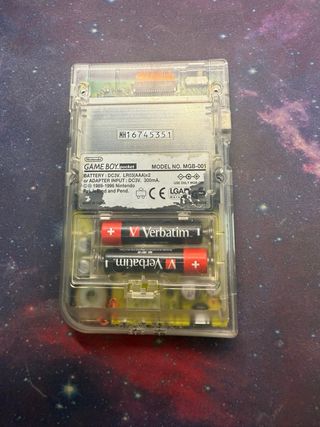 Nintendo Game Boy Pocket transparente