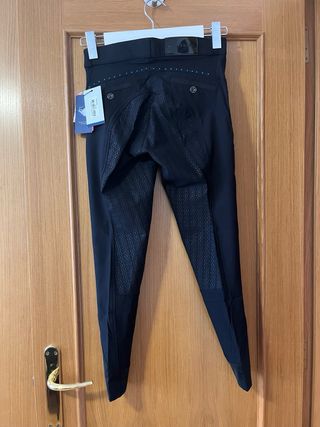 Pantalón Equitheme Negro Talla 36 Nuevo