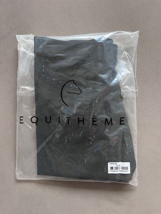 Pantalón Equitheme Negro Talla 36 Nuevo
