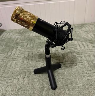 Micrófono Neewer NW800 Negro y Dorado