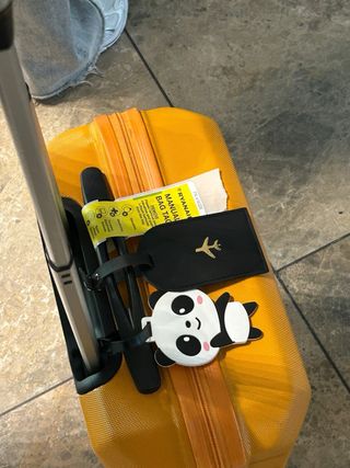 Funda Pasaporte y Etiqueta Maleta Avión