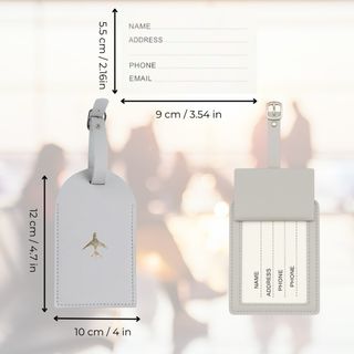 Funda Pasaporte y Etiqueta Maleta Avión