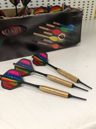 Lote 69 dardos arcoíris