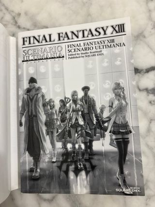Guide Final Fantasy XIII PS3 Ultimania JP
