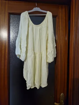 Camisa amarilla talla única