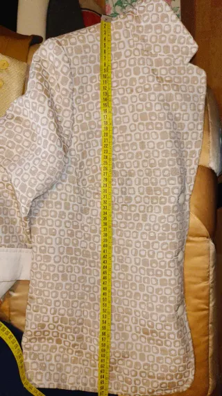 Blazer Vintage Beige y Blanco