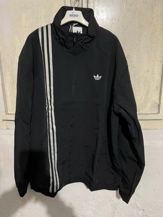 Giacca Adidas Vento Nera Taglia L