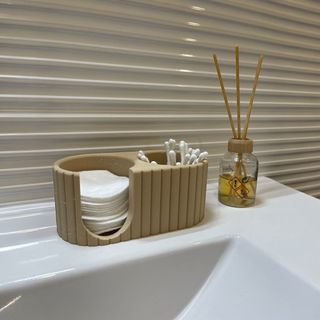 Suporte para discos e cotonetes