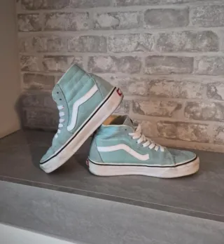 Vans Altas Turquesa Talla 36