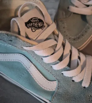 Vans Altas Turquesa Talla 36