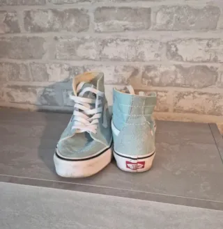 Vans Altas Turquesa Talla 36