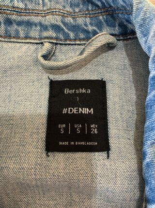 Cazadora Vaquera Mujer