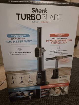 Ventilatore e Riscaldatore Shark Turboblade