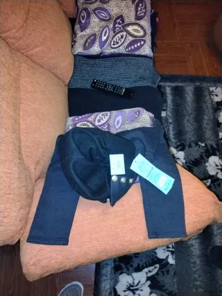 Pantalón Push-Up Negro Talla M