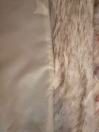 Chaqueta pelo blanco