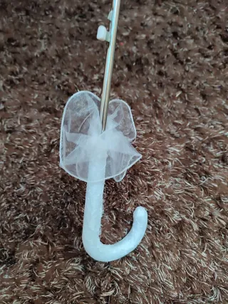 Sombrilla paraguas Indianos de encaje sin usar