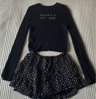 Conjunto Jersey y Falda Brownie