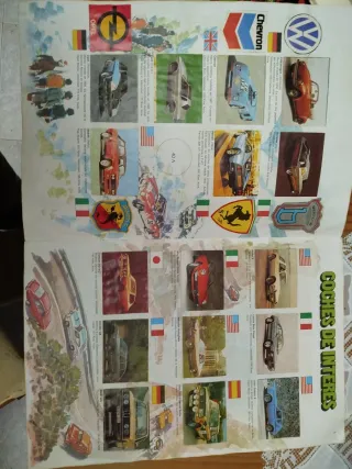 Álbum El Mundo del Automóvil Bimbo 1977