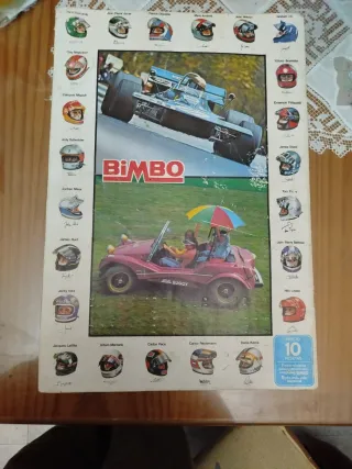 Álbum El Mundo del Automóvil Bimbo 1977
