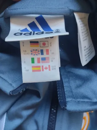 Chándal Adidas Real Madrid Negro/Gris