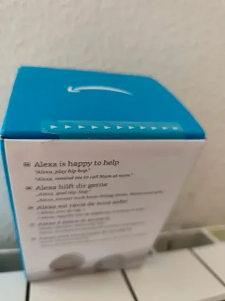 Amazon Echo Pop Blu - SENZA APRIRE