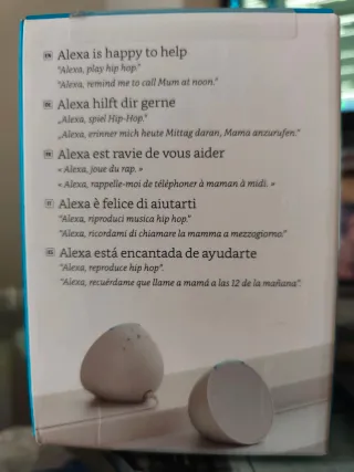 Amazon Echo Pop Blu - SENZA APRIRE