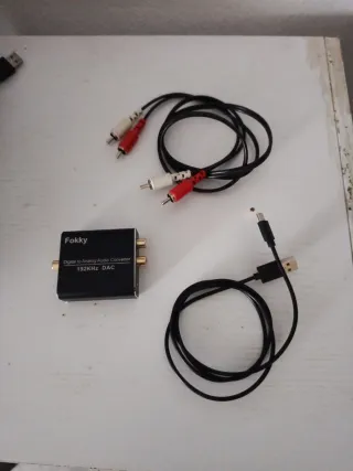 Convertidor Fokky Digital a Analógico 192KHz DAC