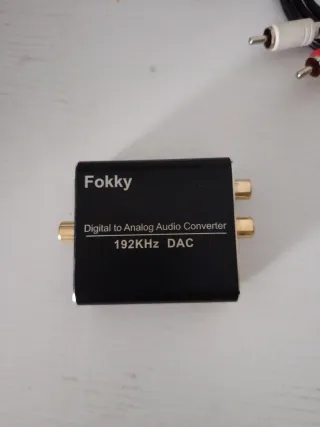 Convertidor Fokky Digital a Analógico 192KHz DAC
