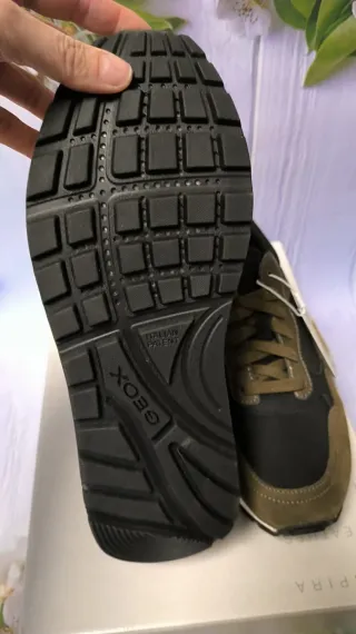 ♨️ Scarpe Geox Taglia 41 Nero/Verde