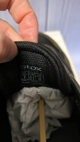 ♨️ Scarpe Geox Taglia 41 Nero/Verde