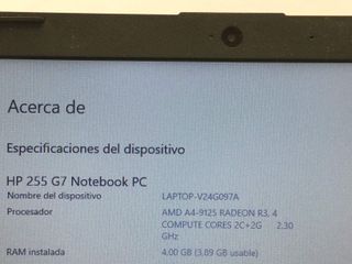 E631991-0 Pc Portatil Hp R1L